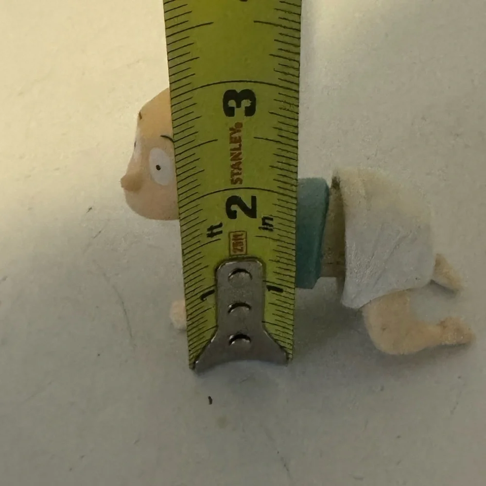Vintage Rugrats Wind up Tommy Pickles Crawling Baby 1998 Fully functioinal